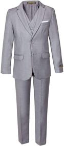 img 4 attached to Spring Notion Boys Slim 3 Piece Boys' Clothing: Perfect Suits & Sport Coats for Boys