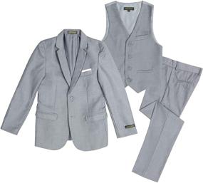 img 3 attached to Spring Notion Boys Slim 3 Piece Boys' Clothing: Perfect Suits & Sport Coats for Boys