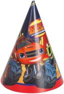 blaze monster machines party hats logo