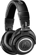 черные наушники audio-technica ath-m50xbt, размер средний (athm50xbt) для улучшения seo logo