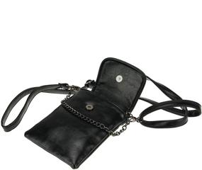 img 2 attached to 👜 Women's Leather Studded Crossbody Satchel Handbags & Wallets