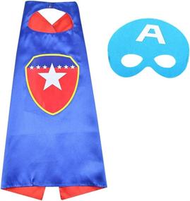 img 1 attached to 🦸 Unleash Your Child's Inner Hero with Superhero Christmas Costume Supplies for Dress Up & Play