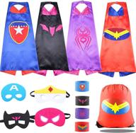 🦸 unleash your child's inner hero with superhero christmas costume supplies for dress up & play логотип