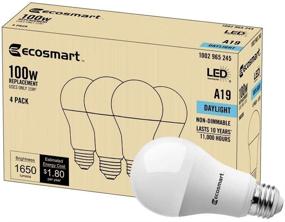 img 2 attached to 💡 EcoSmart 100W Equivalent Non-Dimmable Daylight Bulb