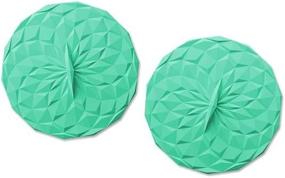 img 2 attached to 🔵 GIR Round 4" 2-Pack Kitchen Storage Lid, Mint: A Sleek and Versatile Storage Solution