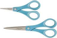 ✂️ fiskars performance titanium scissors set - 7 inch and 5 inch, colors vary logo