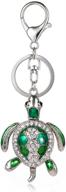 🐢 stylish liavys turtle charm keychain: a must-have accessory for men logo