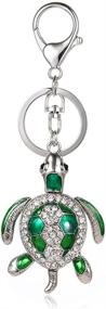 img 1 attached to 🐢 Stylish Liavys Turtle Charm Keychain: A Must-Have Accessory for Men