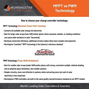 img 1 attached to 🌞 Morningstar TriStar TS-60M: Industry's Best 60A PWM Solar Charge Controller for 12V/24V/48V Batteries with Unbeatable Reliability and Advanced Diagnostics