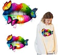 transfers clothing transfer colorful butterfly sewing logo