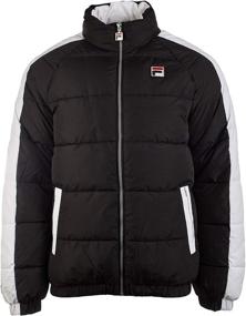 img 3 attached to Куртка Fila Ledger Puffa средний размер мужская одежда