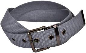 img 3 attached to KASAJIMA Mens Cotton Blacknickeling Buckle Men's Accessories for Belts