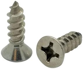 img 1 attached to 🔩 SNUG Fasteners SNG155: Premium Stainless Phillips Screws for Durable Performance