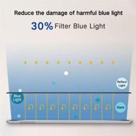 👀 perfectsight anti glare screen protector for ipad air 3 2019 & ipad pro 10.5 - blue light filter, anti eye strain, better sleep work, anti fingerprint - 9h tempered glass logo