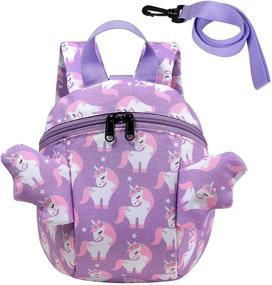 img 4 attached to Toddler Backpack VASCHY Lightweight Dinosaur Backpacks