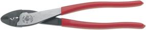 img 2 attached to 🔧 Klein Tools 1005 Cutting/Crimping Tool: Terminal Crimper for 10-22 AWG Insulated and Non-Insulated Terminals, Red