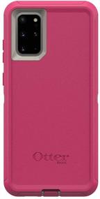 img 3 attached to OtterBox DEFENDER SERIES SCREENLESS EDITION Case for Galaxy S20+/Galaxy S20+ 5G - LOVE BUG (Raspberry Pink): Ultimate Protection in DOVE/RASPBERRY