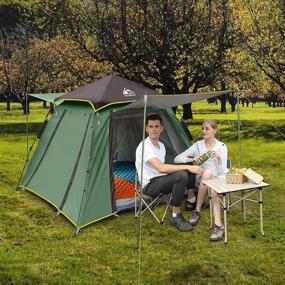 img 3 attached to Hewolf Camping Automatic Waterproof Instant