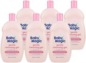 img 4 attached to 👶 Baby Magic Gentle Cleansing Gel - 16.5oz (Pack of 6) with Camellia Oil & Marshmallow Root - Tear-Free Formula, No Parabens, Phthalates, Sulfates, or Dyes