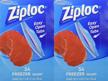 ziploc quart freezer bags 54 count household supplies logo