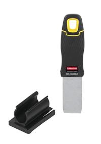 img 1 attached to Rubbermaid Commercial Products Maximizer EZ Access Hand Scraper Replacement - Black (2018822)