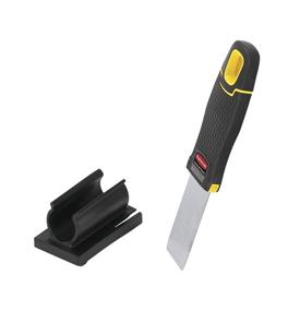 img 3 attached to Rubbermaid Commercial Products Maximizer EZ Access Hand Scraper Replacement - Black (2018822)