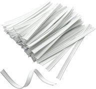 🔗 fvanor pe dual core bendable bridge wire flexible twist ties - 100x5mm, white (100pcs) logo