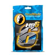 ✂️ efficient replacement blades for headblade hb6 shaving system logo