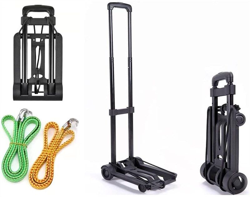 folding luggage lightweight collapsible trolley 로고