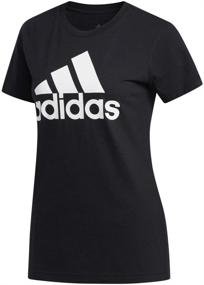 img 1 attached to Спорт с стилем в футболке adidas Women's Badge of Sport