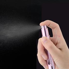 img 3 attached to Atomizer Refillable Women Empty Bottle (0.4oz) - Stylish and Convenient for Different Occasions