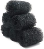 🐠 dahszhi prefilter sponge foam for aquarium fish tank - 6pcs: enhance filtration efficiency & maintain clean water logo