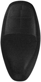 img 2 attached to Enhance Your Ride with AUTUT's XX-Large Black Motorcycle Seat Cover - Anti-Slip Cushion with 3D Spacer Mesh Fabric