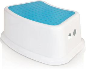 img 3 attached to 👶 Kids Best Friend Boys Blue Step Stool: Portable for Bedroom, Kitchen, Bathroom, and Living Room. Ideal for potty training!