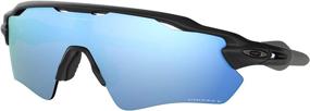 img 3 attached to Radar Ev Path Rectangular Sunglasses for Men by Oakley