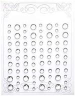 kscraft clear droplets stickers: perfect embellishments for diy scrapbooking/card making crafts logo