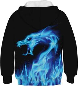 img 2 attached to 👕 Fashionable PNKJ Novelty Pullover Hoodies Sweatshirts for Boys