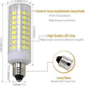 img 3 attached to ⚡️ Daylight Halogen Replacement Candle with Enhanced Voltage