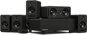 img 4 attached to Platin Monaco 5.1+ Axiim Link Wireless Home Theater System for WiSA Ready LG and Hisense TVs