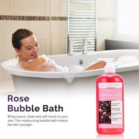 img 2 attached to 🛁 Bubble Bath, Spa Luxetique Foaming Bath for Women with Pure Epsom Salt, Rose and Chamomile Scent, Christmas Gifts, Moisturizing and Relaxing Spa Gifts, Long Lasting Bubbles, 33.2 Oz (2 Pack)