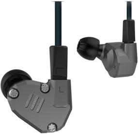 img 2 attached to Наушники KBYN KZ ZS6 с четырьмя драйверами, высокая верность звука, дополнительный бас, вкладыши (без микрофона)