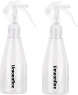 plastic umoonfine bottles cleaning styling logo