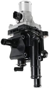 img 4 attached to High-Quality AUTOKAY Coolant Thermostat & Housing for 2009-11 Chevy Aveo Aveo5 / Pontiac G3 1.6L 2009 - Reliable Performance Guaranteed!