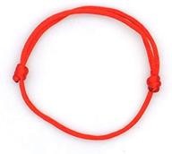 🧿 cafurty 1 piece kabbalah red string bracelet: stylish evil eye jewelry with kabala charm logo