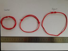 img 1 attached to 🧿 Cafurty 1 Piece Kabbalah Red String Bracelet: Stylish Evil Eye Jewelry with Kabala Charm
