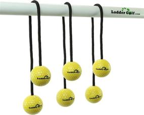 img 1 attached to 🏀 Premium Ladder Golf Official Bolas: 3-Pack of Durable Golf Balls