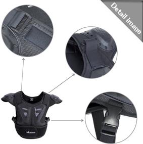 img 1 attached to 🏍️ Webetop Kids Dirt Bike Chest and Spine Protector Vest for Dirtbike L - Ultimate Protection for Young Riders