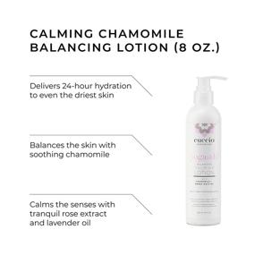 img 3 attached to Cuccio Somatology Calming Chamomile Balancing Lotion: Hydrating & Soothing Moisturizer for Dry or Damaged Skin, 24 Hour Release - Chemical, Fragrance, and Cruelty Free - 8 oz