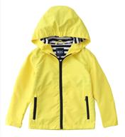 m2c hooded windproof jacket windbreaker boys' clothing logo