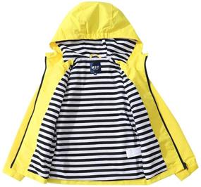 img 1 attached to M2C Hooded Windproof Jacket Windbreaker Boys' Clothing